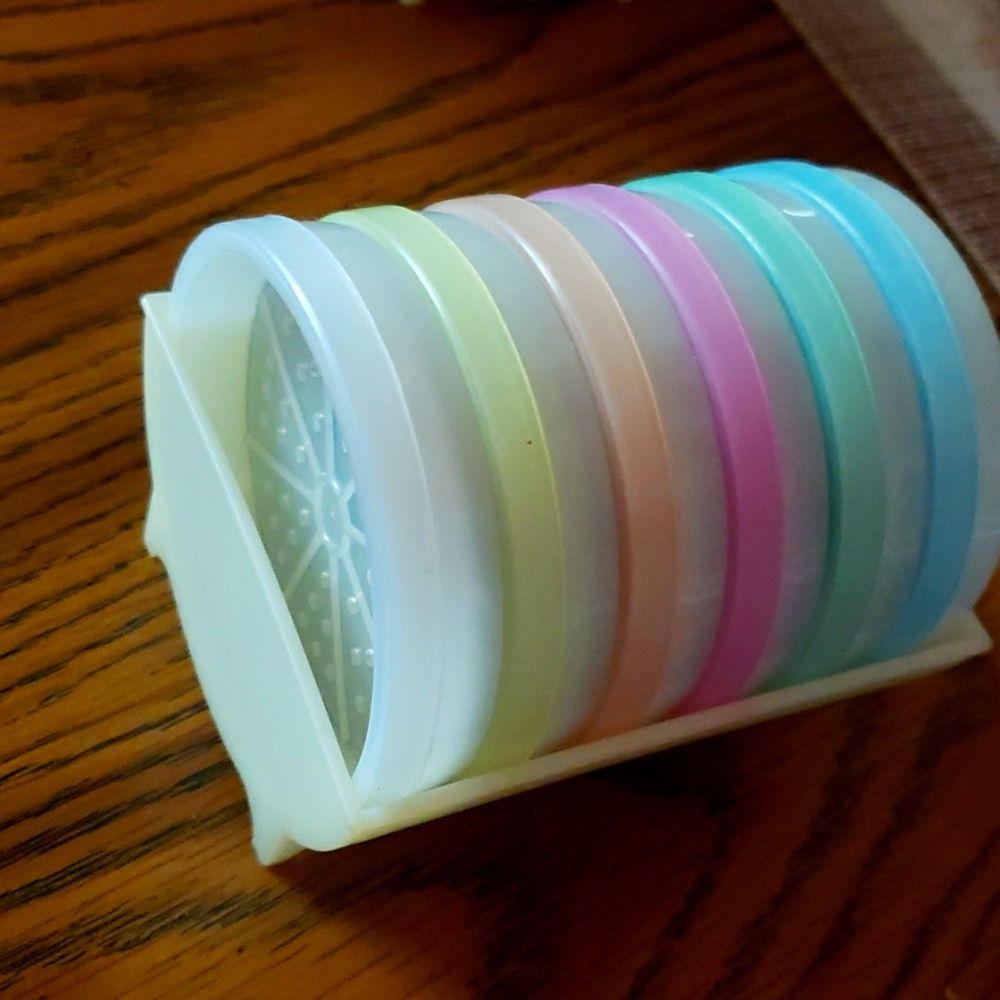 Original Tupperware coasters (2 sets)